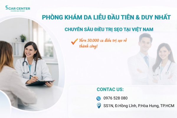 Địa chỉ điều trị sẹo rỗ uy tín tại TP.HCM