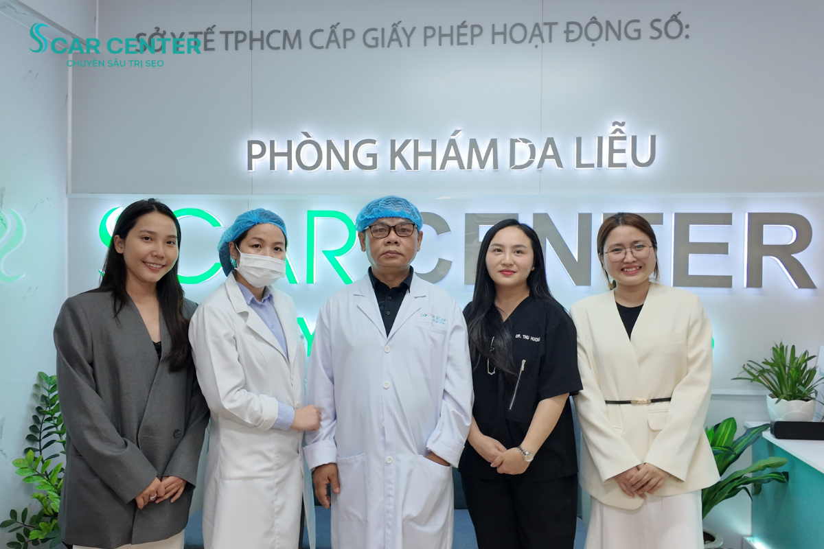 Chuyển giao công nghệ Rejuran trong điều trị sẹo và trẻ hóa da tại Phòng khám Da liễu Scar Center