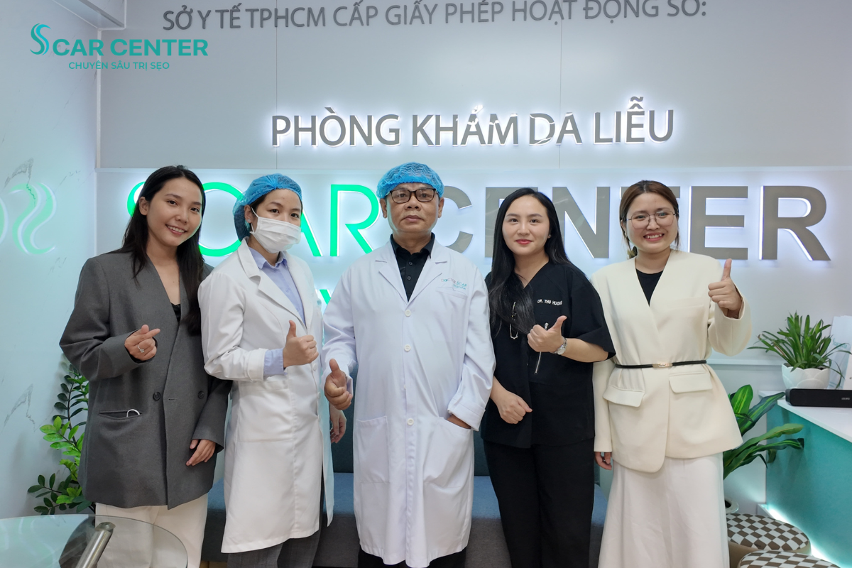 Chuyển giao công nghệ Rejuran trong điều trị sẹo và trẻ hóa da tại Phòng khám Da liễu Scar Center