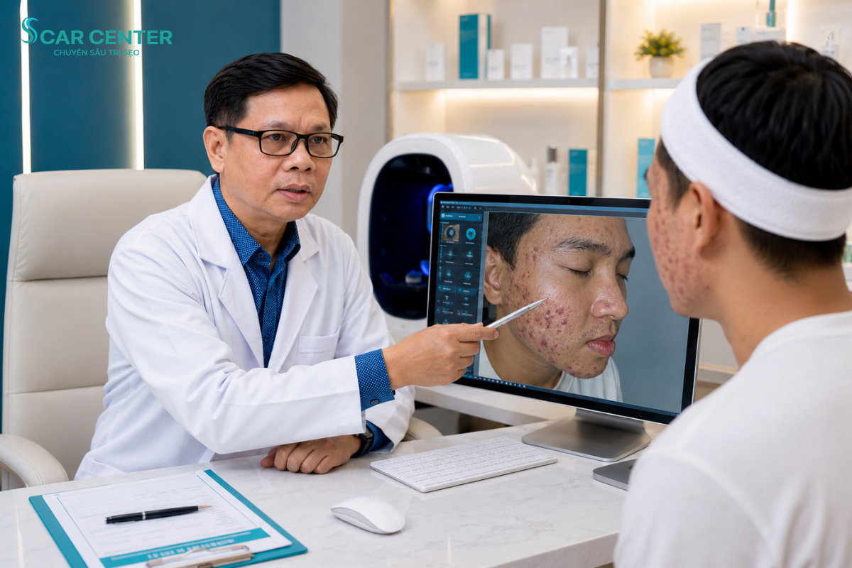 KẾ HOẠCH ĐIỀU TRỊ MỤN TẠI ACNES CENTER CHUẨN Y KHOA