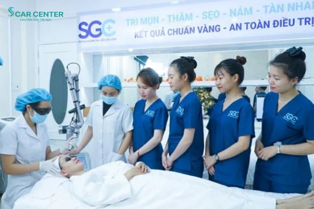 Chi phí điều trị sẹo rỗ và chăm sóc da tại Phòng khám Da liễu Sài Gòn