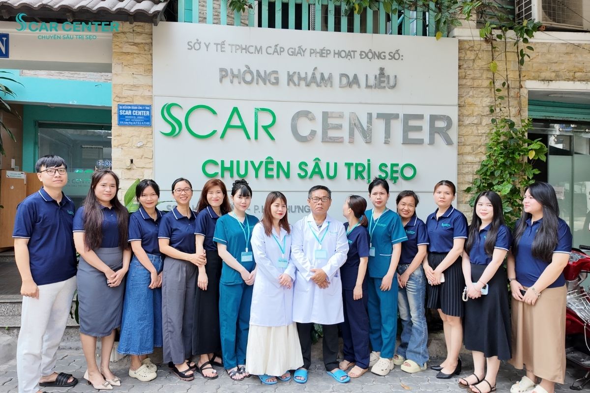 Phòng khám Chuyên khoa Da liễu Scar Center điều trị sẹo rỗ