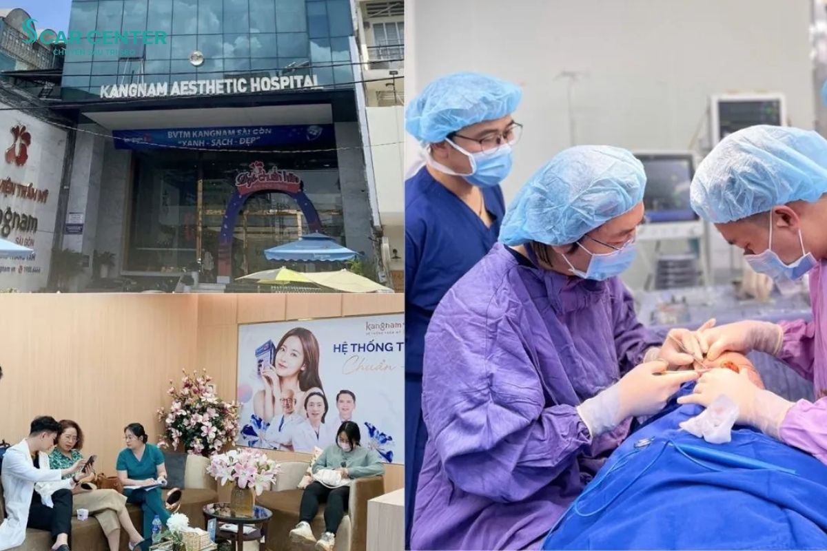Bệnh viện Thẩm mỹ Kangnam điều trị sẹo rỗ tại TP. HCM