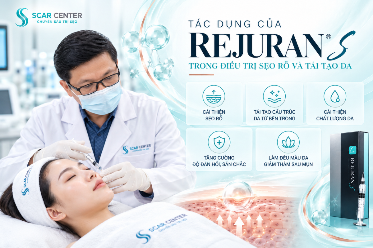 REJURAN S LÀ GÌ? REJURAN S TRỊ SẸO RỖ CÓ HIỆU QUẢ KHÔNG?